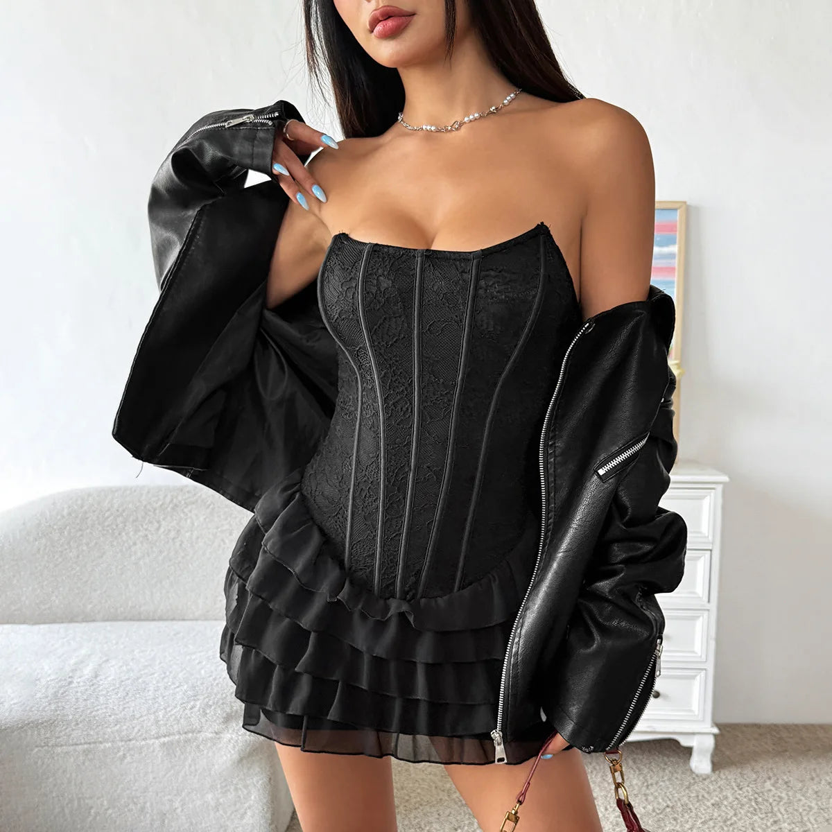 שמלת מיני דגם ווסטין