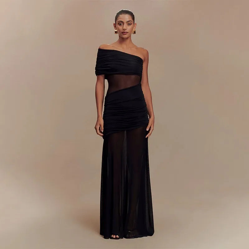 שמלה מקסי דגם אוקלי