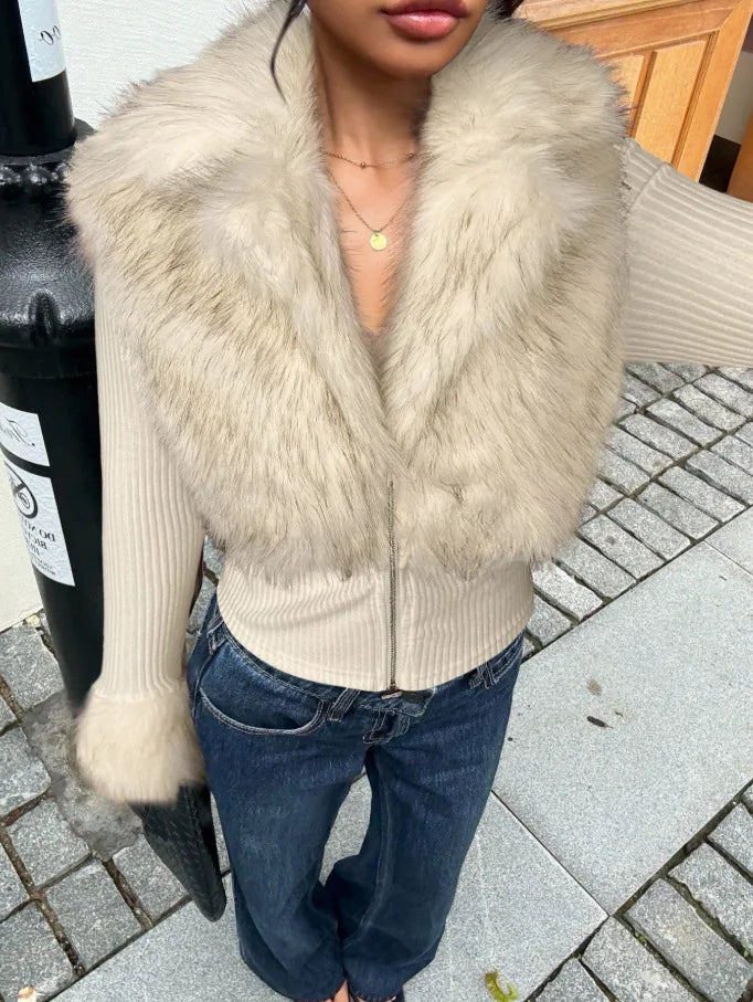 מעיל פרווה דגם קייט