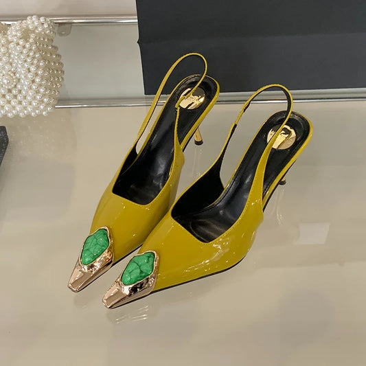 עקב סטילטו זירקון- קורן