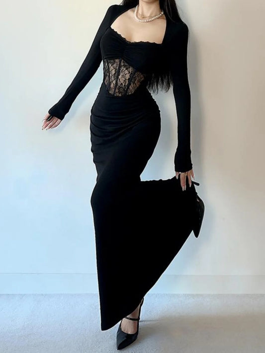 שמלה מקסי דגם לוסיל