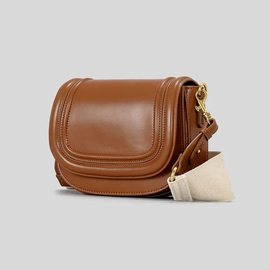 תיק צד קטן בעיצוב סאדל- פולר