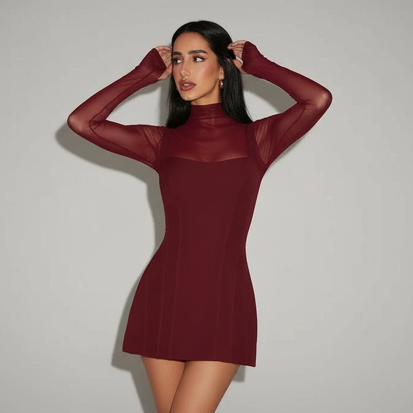 שמלת מיני דגם קייט