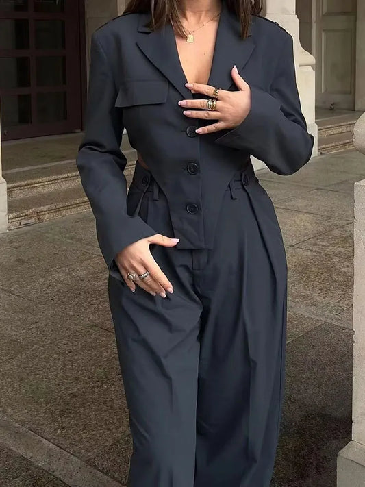 סט בלייזר דגם ואלנה