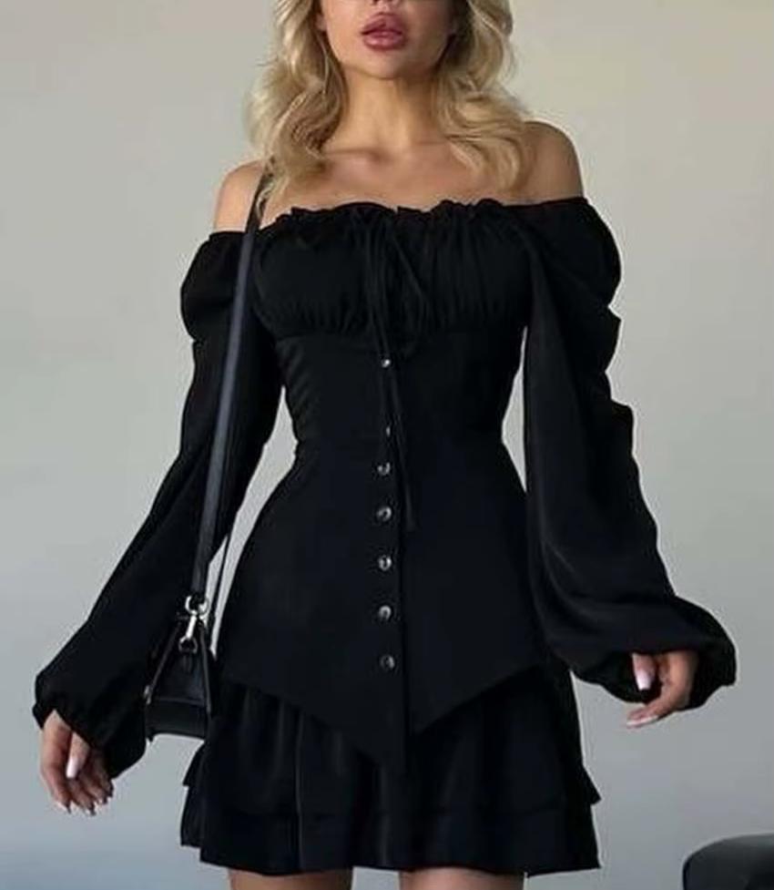 שמלת מיני דגם לורינה