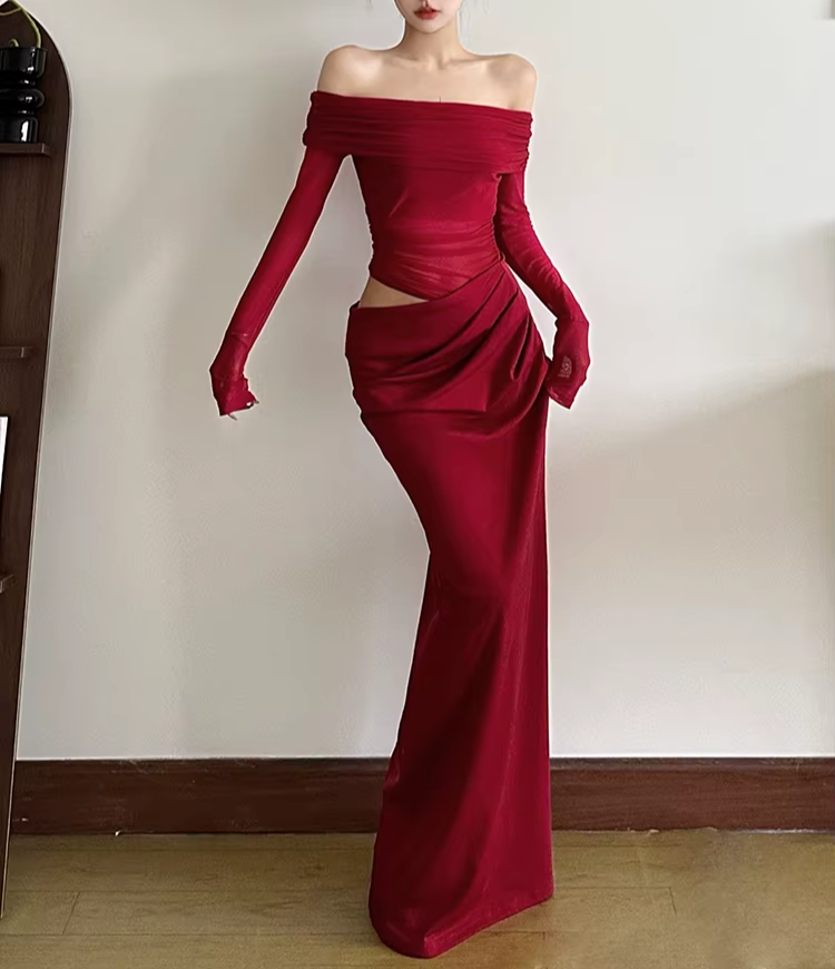 שמלת מקסי דגם ג׳יילה