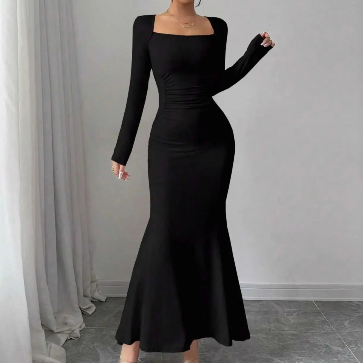 שמלה מקסי דגם טנסי