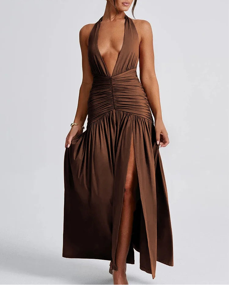 שמלה מקסי דגם קייסלין