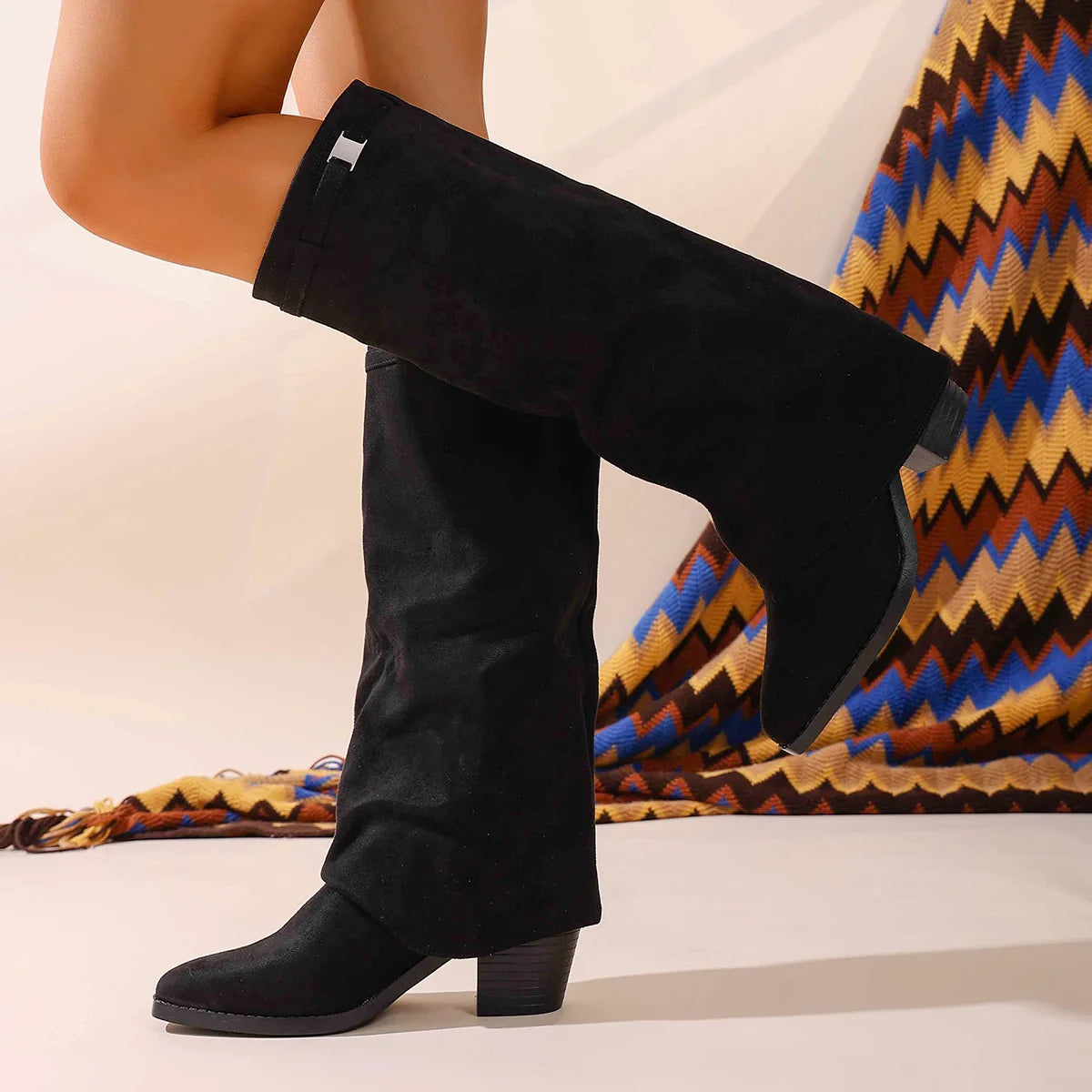 מגפיי זמש דגם קאלין