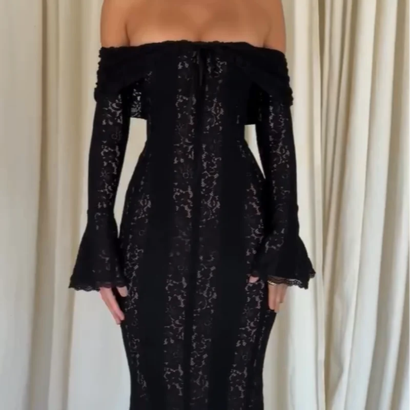 שמלה מקסי דגם קתרין