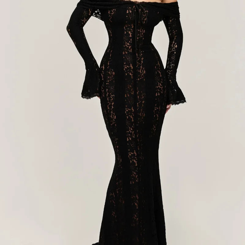 שמלה מקסי דגם קתרין