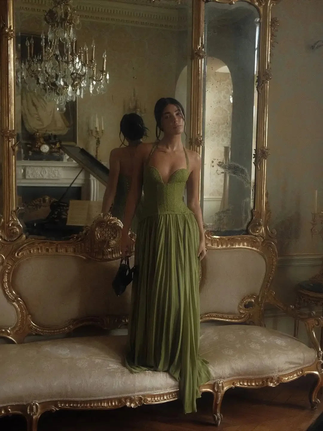 שמלה מקסי דגם בלנקה