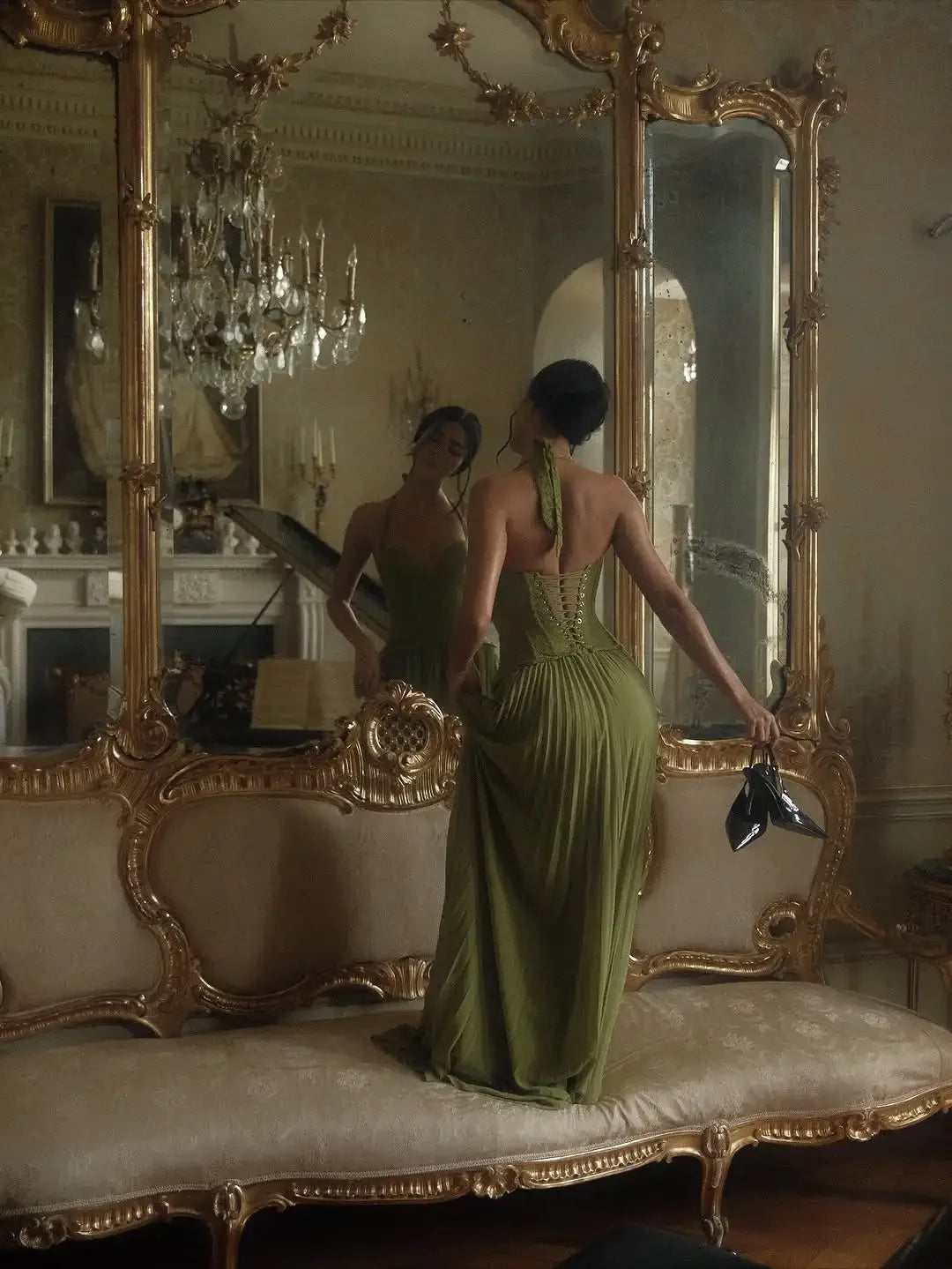 שמלה מקסי דגם בלנקה