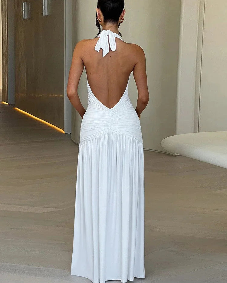 שמלה מקסי דגם קייסלין