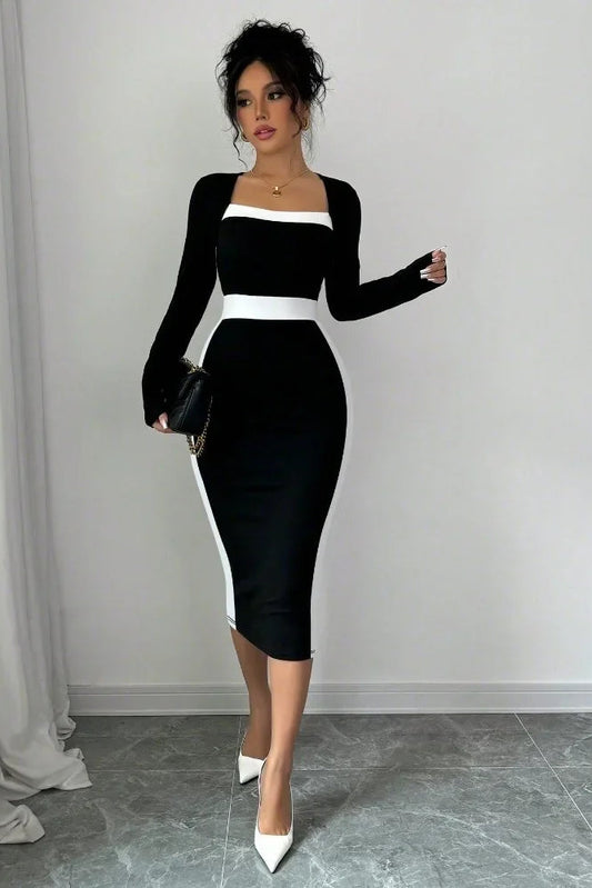 שמלת מידי דגם מאי