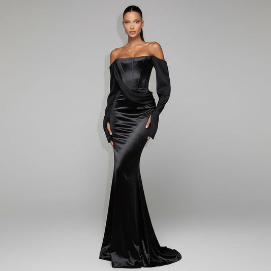 שמלת מקסי דגם מוניק