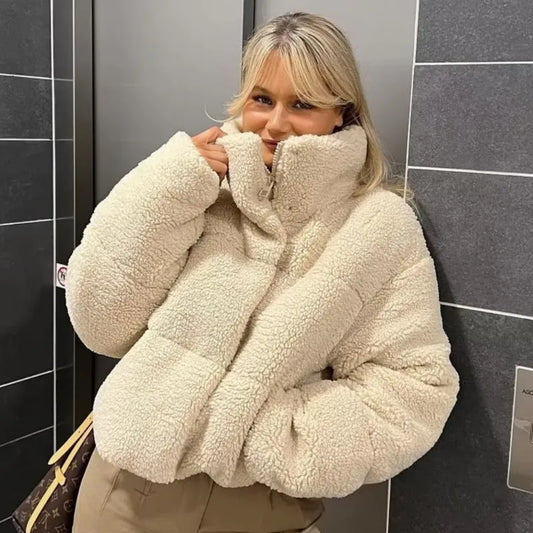 מעיל פרוותי דגם ויולה