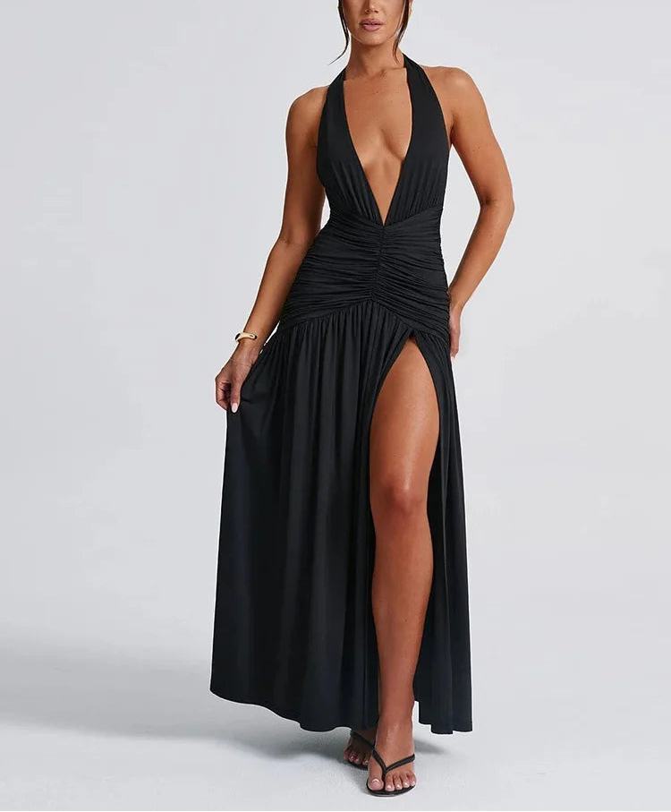 שמלה מקסי דגם קייסלין