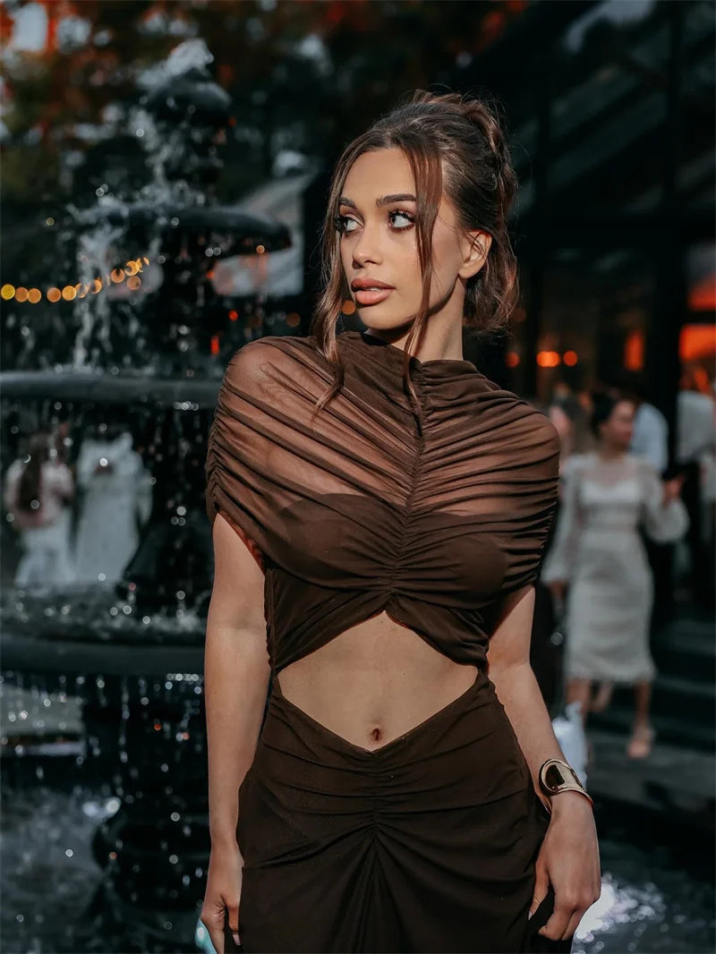 שמלת מקסי דגם בריאר