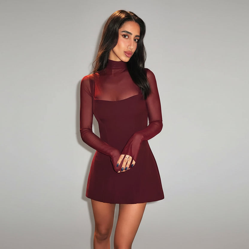 שמלת מיני דגם קייט