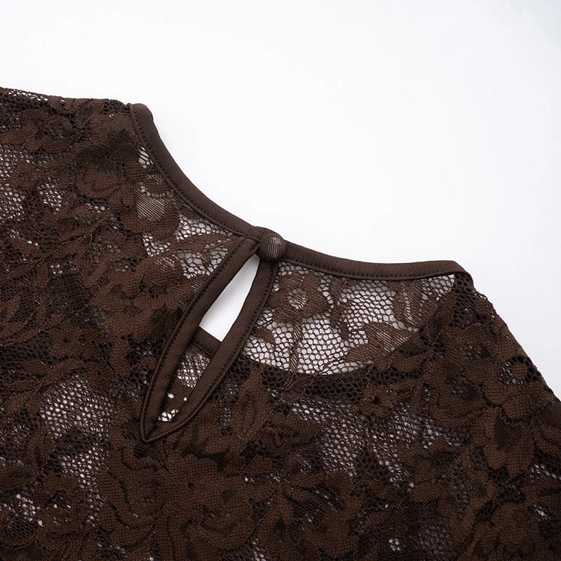 שמלת מקסי דגם לירי