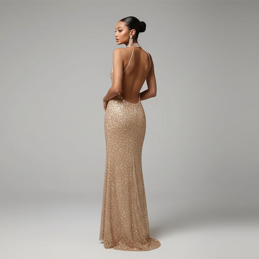 שמלה מקסי דגם ולרין