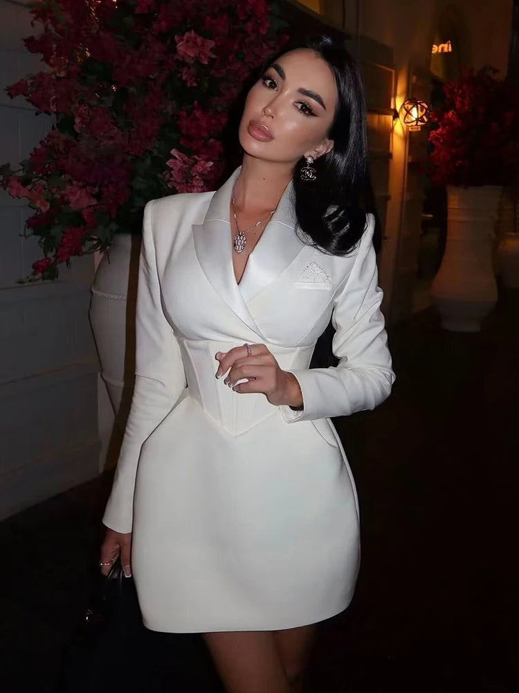 שמלת בלייזר דגם אמברלי