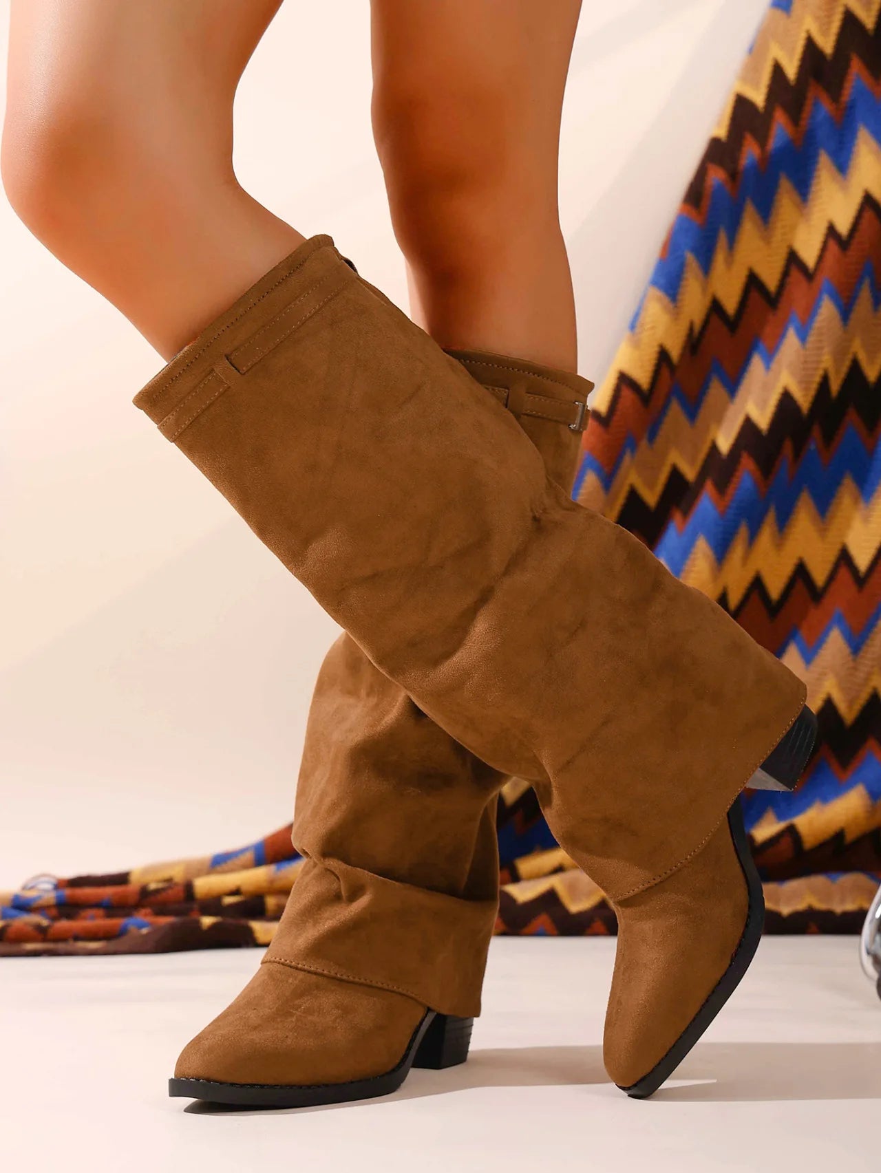 מגפיי זמש דגם קאלין