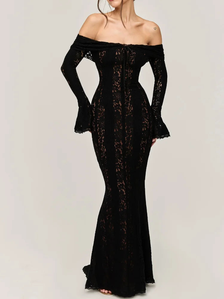 שמלה מקסי דגם קתרין