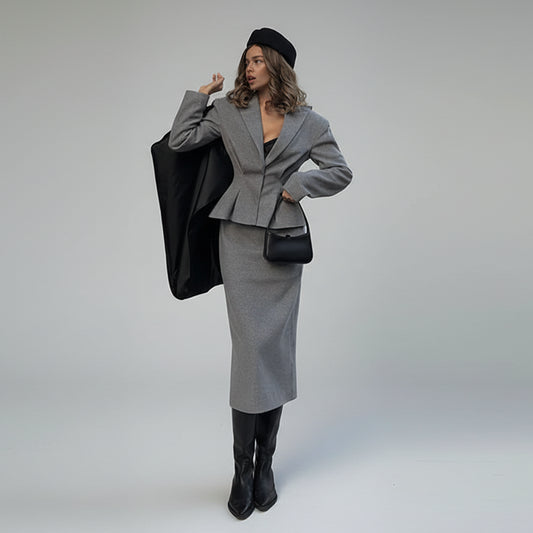 סט בלייזר דגם סטפני