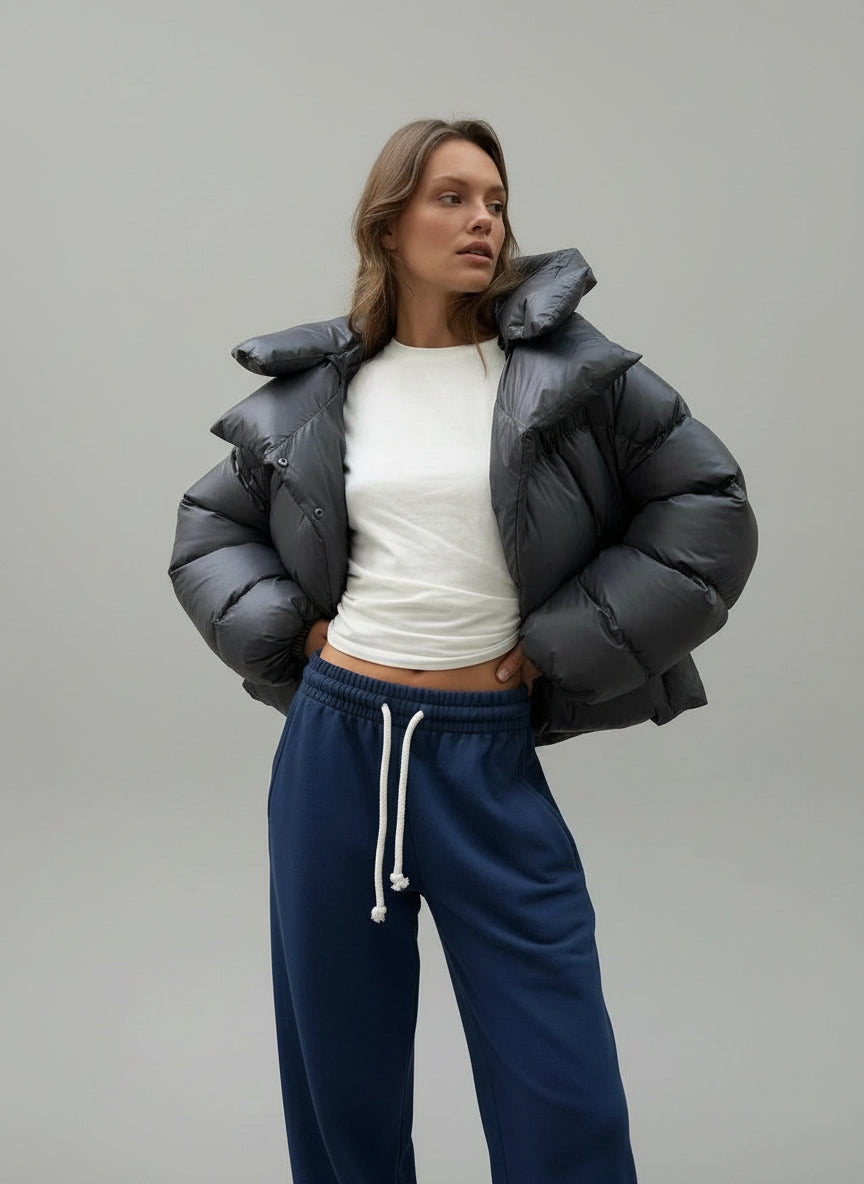 מעיל פוף דגם קאליה