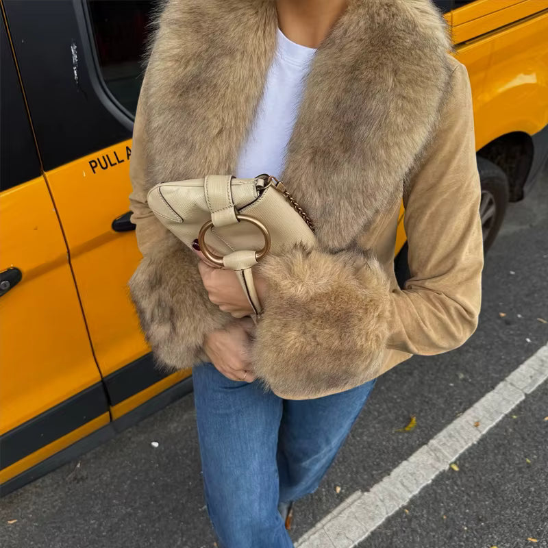 מעיל פרווה דגם קלואי