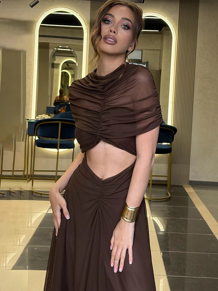 שמלת מקסי דגם בריאר