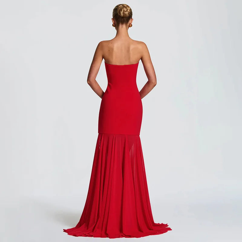 שמלת מקסי דגם אמבר