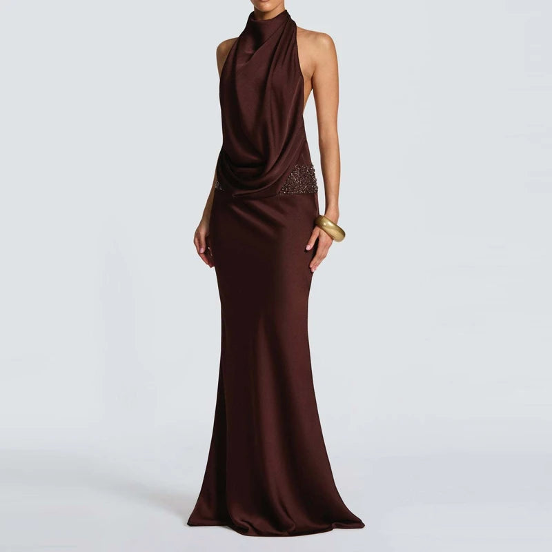 שמלה מקסי דגם קלודין