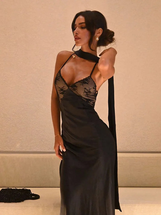 שמלת מקסי דגם ונדי