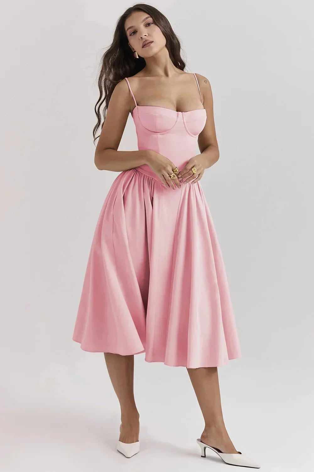 שמלה מידי דגם וסטה