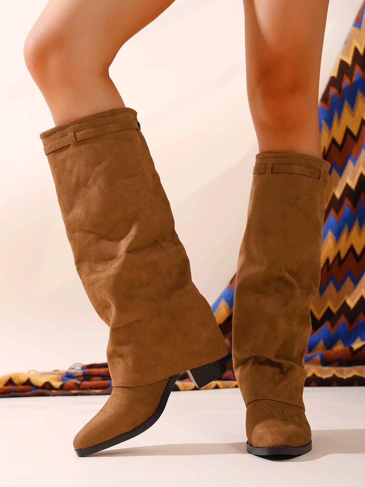 מגפיי זמש דגם קאלין