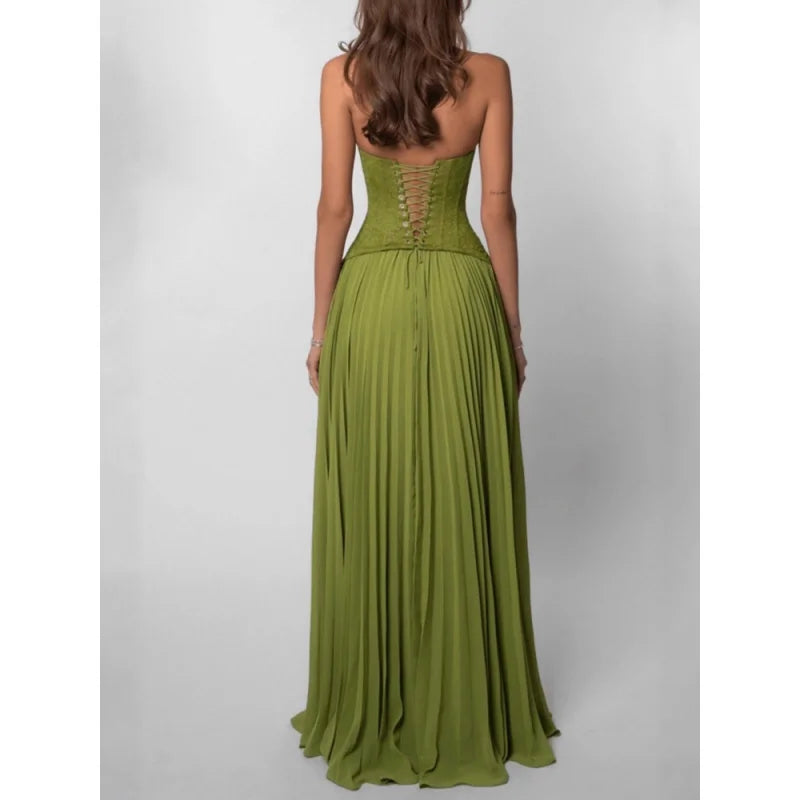 שמלה מקסי דגם בלנקה