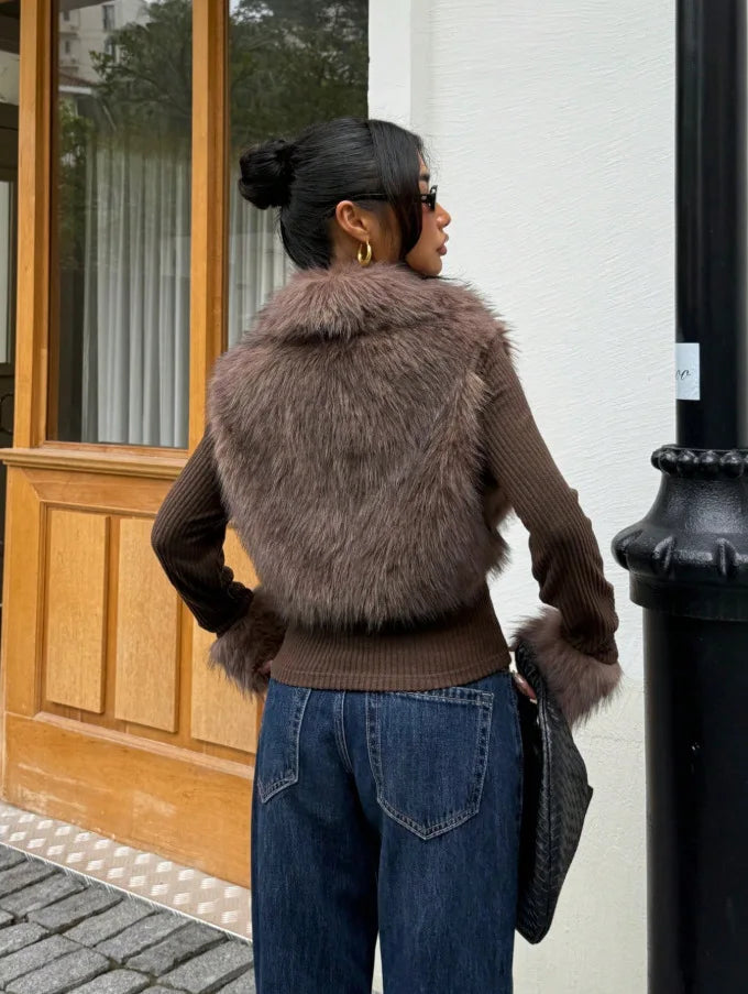 מעיל פרווה דגם קייט