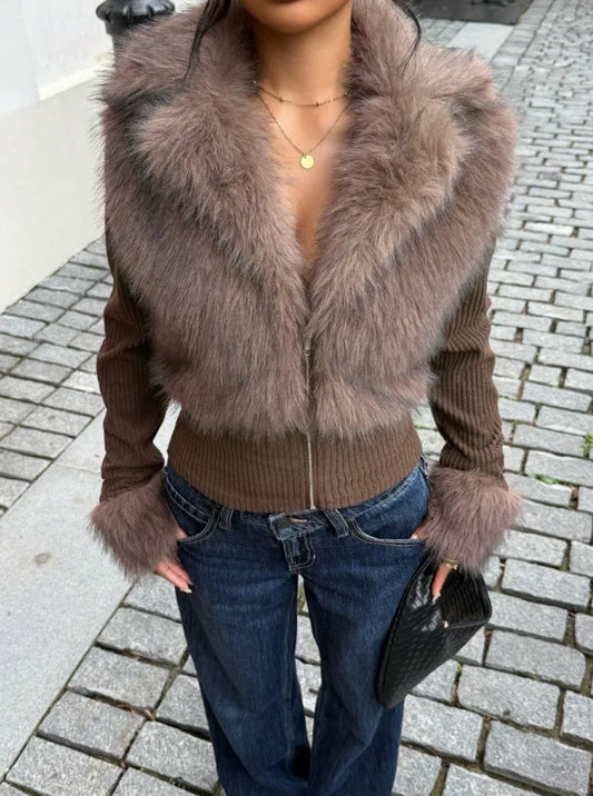 מעיל פרווה דגם קייט