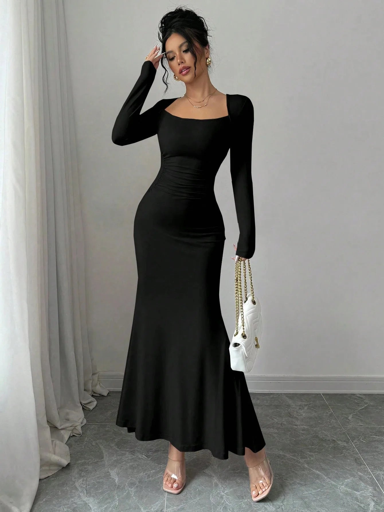 שמלה מקסי דגם טנסי