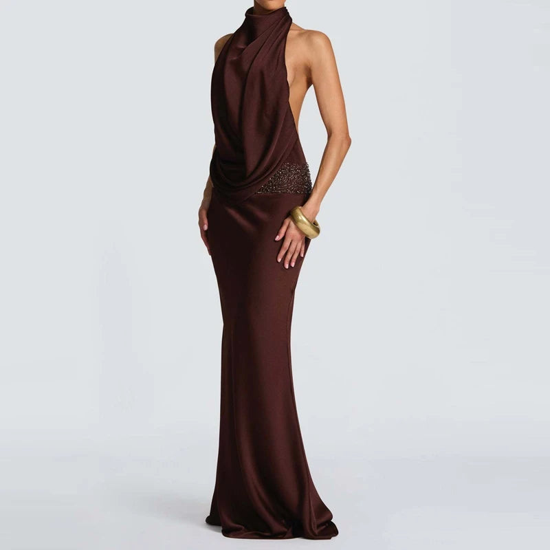 שמלה מקסי דגם קלודין