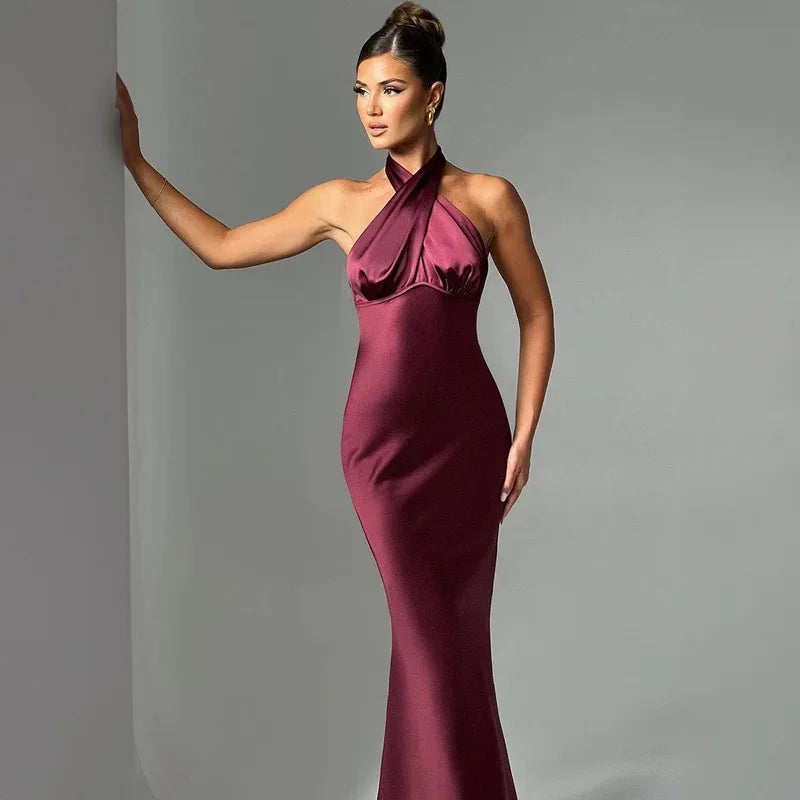 שמלה מקסי דגם לורל