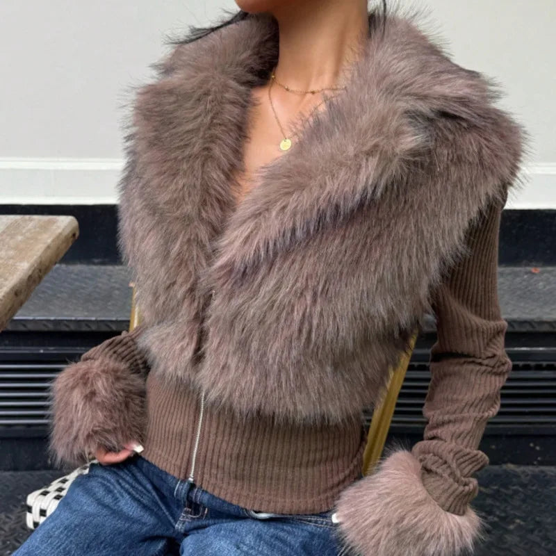 מעיל פרווה דגם קייט