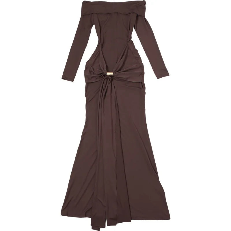 שמלה מקסי דגם לינדזי