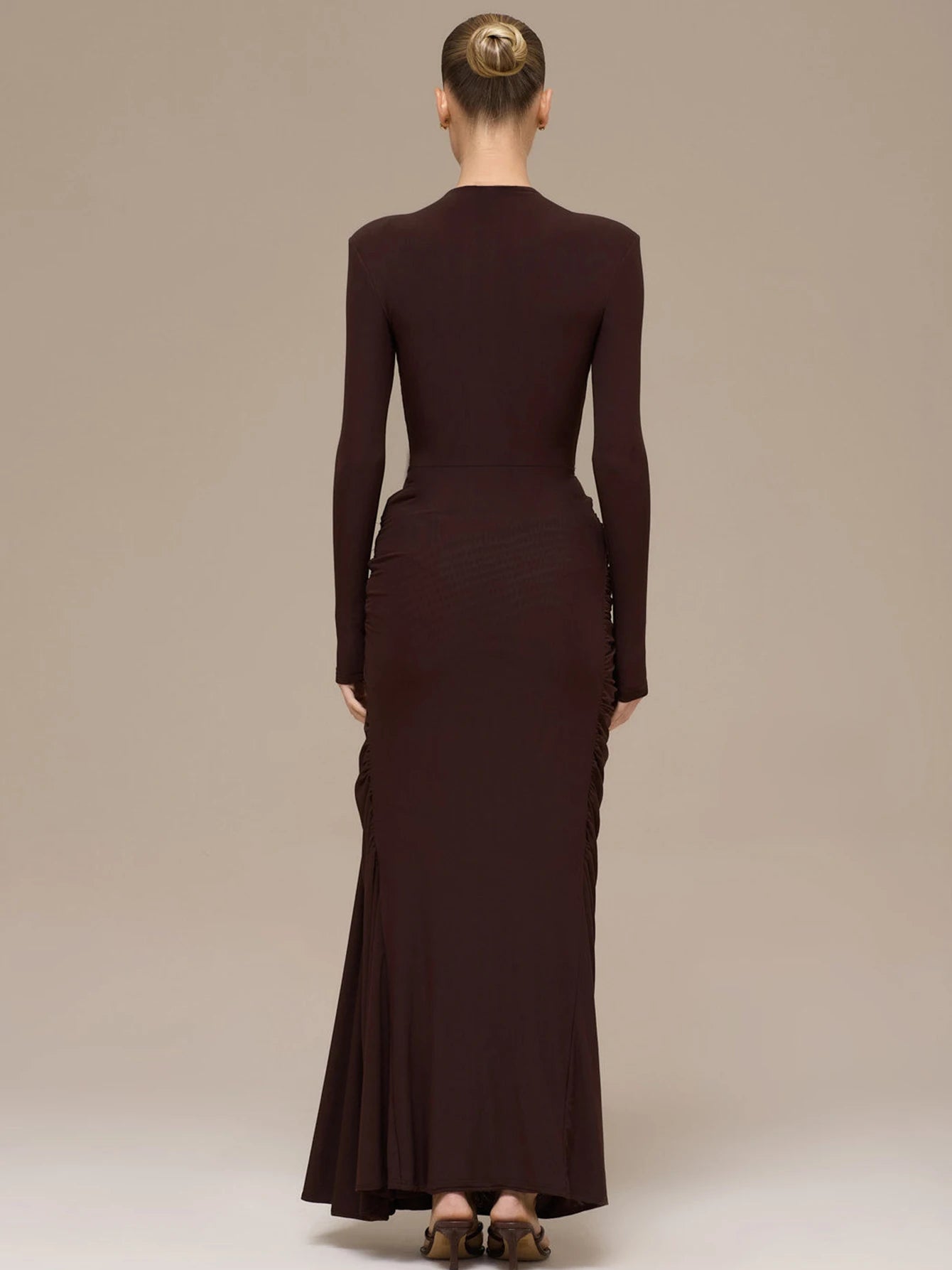 שמלה צנועה מקסי דגם אריאלה