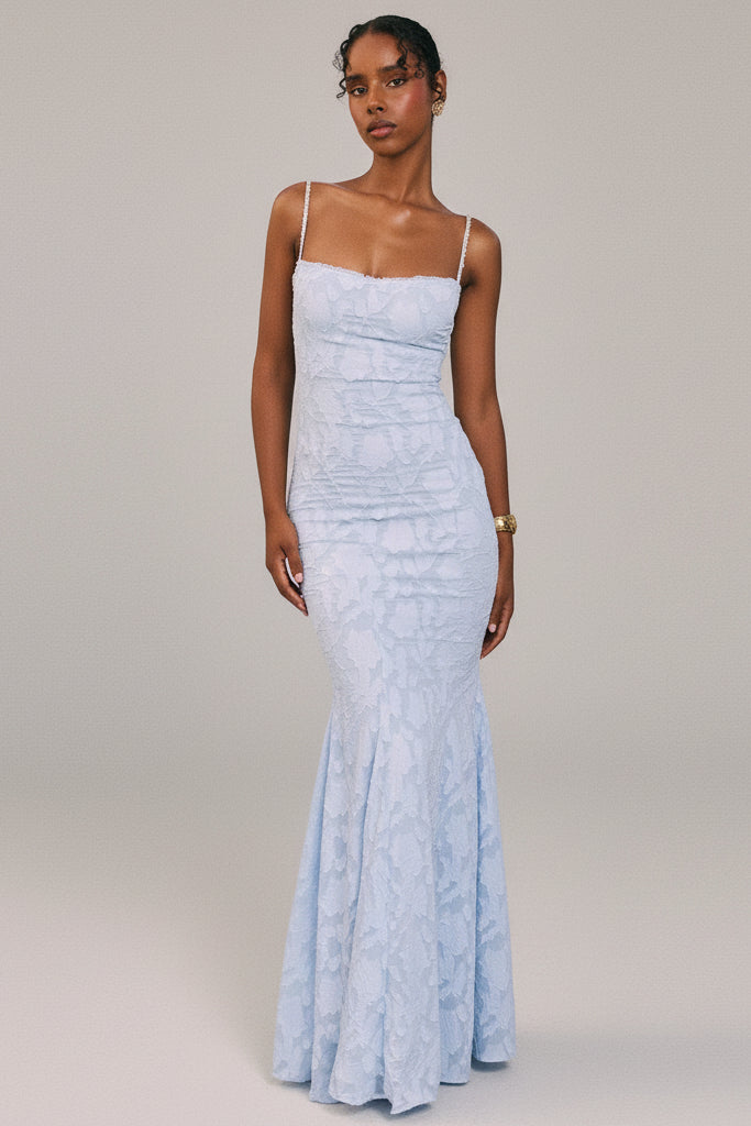 שמלת מקסי דגם רייבן