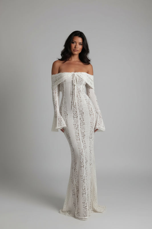 שמלה מקסי דגם קתרין