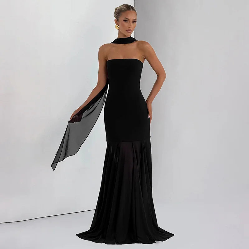 שמלת מקסי דגם אמבר